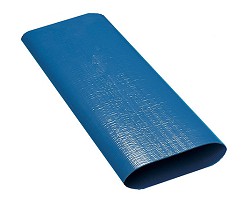 Flatslang blå Ø65mm, 50 m rulle