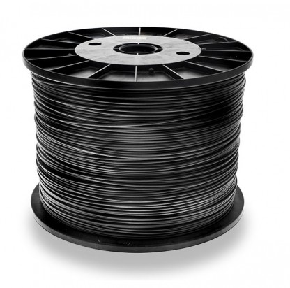 Tråd av polyester svart Ø2,2mm, 180mt/kg