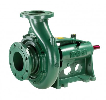 Pump horisontell centrifugal enstegs pump med elmotor MECA350, 3kW Max. 3500rpm DNa 65mm DNm 60mm 