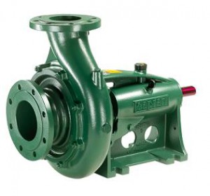 Pump horisontell centrifugal enstegs pump med elmotor MECA3100, Max. 2900 rpm, DNa 125mm DNm 100mm