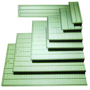 Bordsplatta, bev bricka bredd 1200 mm, valfri längd pris/m²