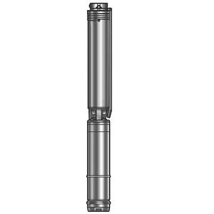 Dränkbara pumpar elektrisk rostfritt radiella CAPRARI-E4XP20/9-MC405-0,50-HP