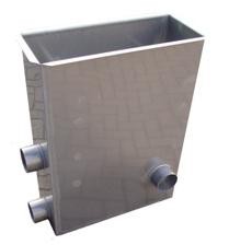 Holland Filter Dimension 300x675x850mm pipe end Ø100mm, in 20 m³/h