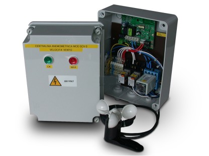 Ett tröskel vindmätare kopplingsdosa, komplett sensor