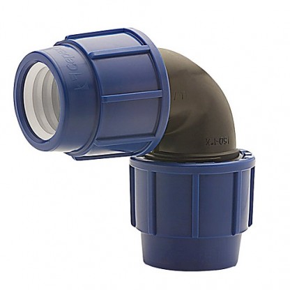 Böj 90° Ø18mm till Ø110mm