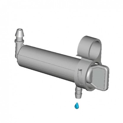 Droppmunstycke inspekterbar med filter flöde 4lt/h Pris/100st
