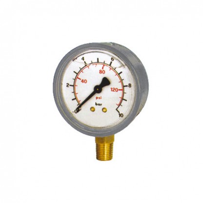 Glycerin manometer, rostfritt stål