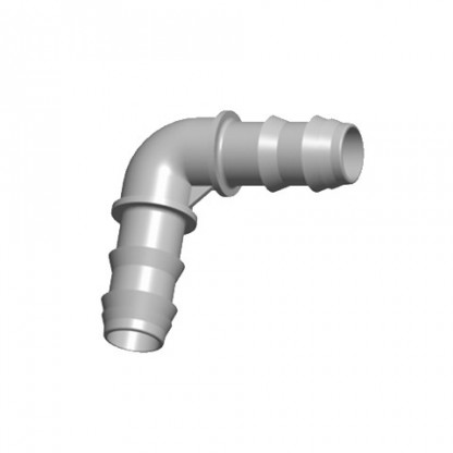 Slangkoppling hullingförsedda böj 90° Ø17x17mm 100st/kartong pris/kartong