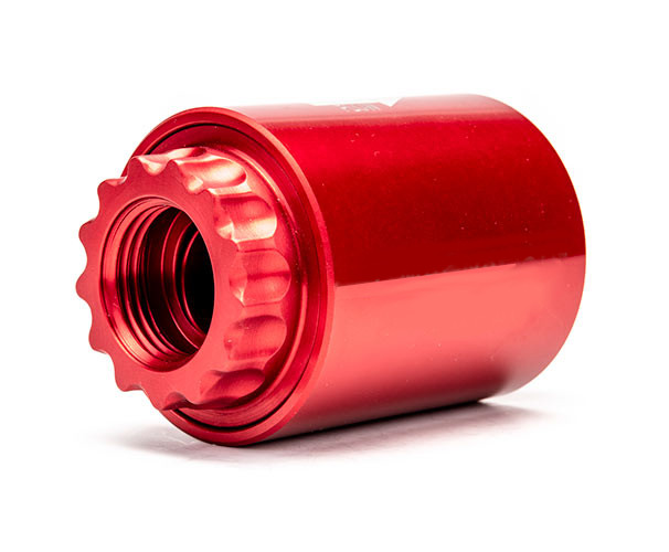 Turfbult sprinklerslang av aluminium röd för magnetfiltering 20mm NPT gänga