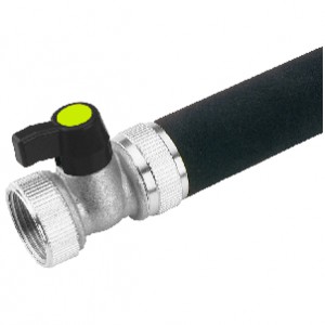 Aluminiumlans 600mm med kulventil  R20 &frac34;" 