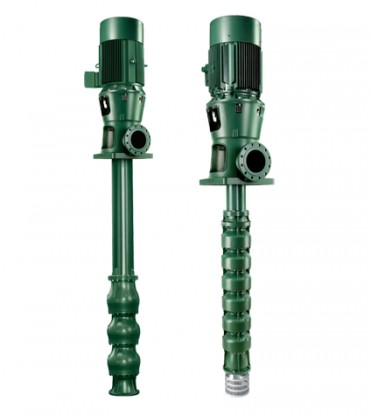 Vertikal linje axel turbinpump 7" P7C/4/27/12A