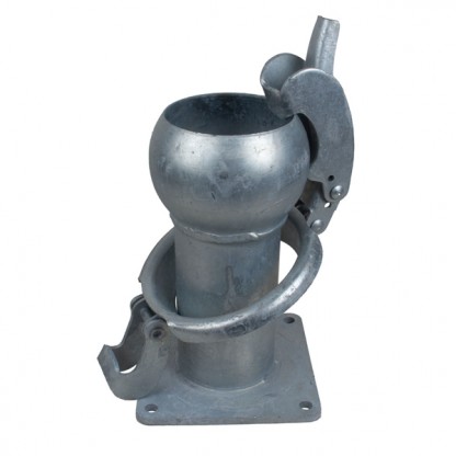 Koppling Bauer hane med fläns 133mm