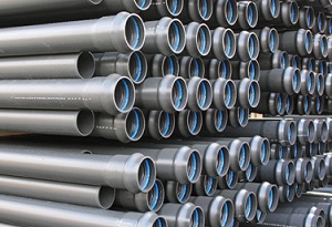 PVC rör Grå 200x7,7 mm PN10