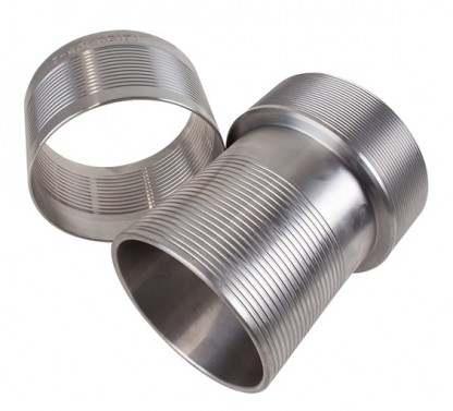 Övergång 115mm Armtex slang x 100mm gänga
