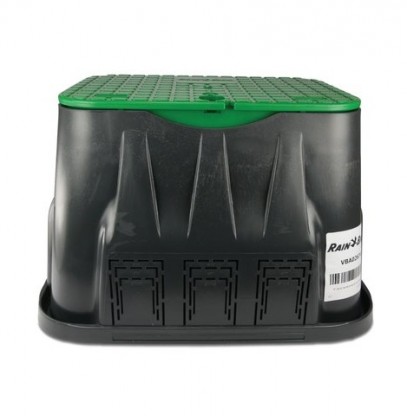 Ventilbox i PP fyrkantig med skruvlock, VBA02675,  630x480x305 mm