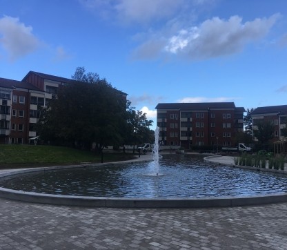 Fontän Pålsjö har fått en ny fontän i Helsingborg