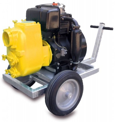 Motorpump mobil diesel självsugande