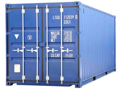 Container 20 isolerad