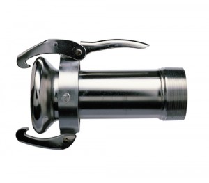 Honkoppling KMG med utv. Rörgänga Ø76mm x R80 3", galvaniserat stål