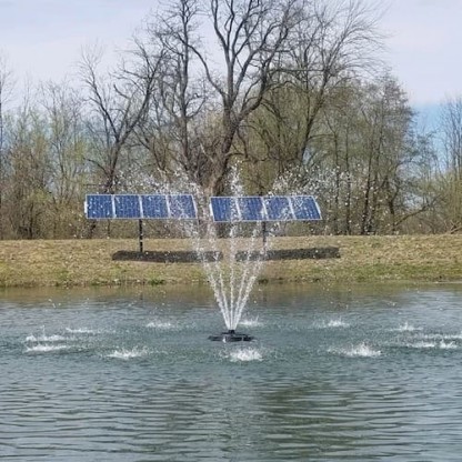 Solpanel solenergi-drivna fontäner J-seriens, ¾hp 0,55kW 120V PV paneler 5