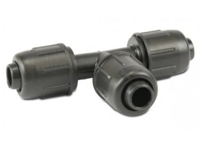 T-koppling 90° Dripline 16mm svart