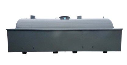 Br&auml;nsletank med uppsamlingskar 8000liter, l&auml;ngd 4740mm vikt 1820kg