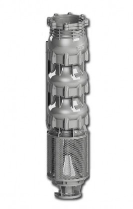 Pumpar borrhålspumpar elektriska 14"/356mm  i AISI 316 rostfritt stål